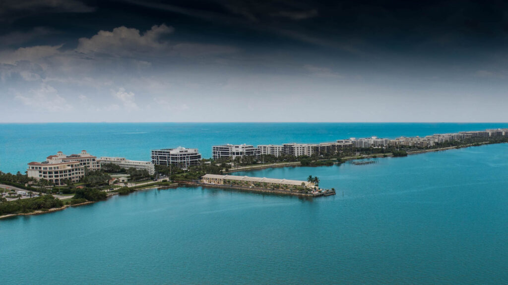 Palm Beach Resort & Beach Club Aerial View
